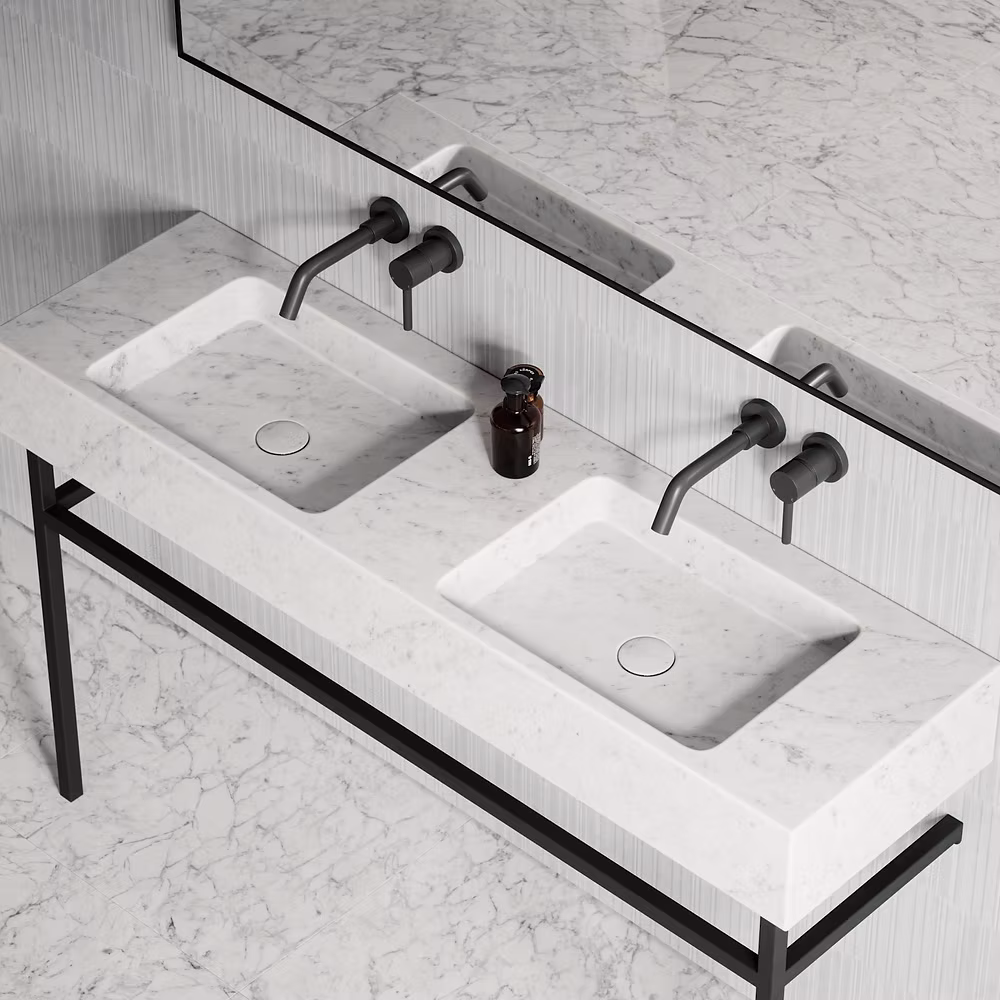 Taj White Marble Floor Tiles