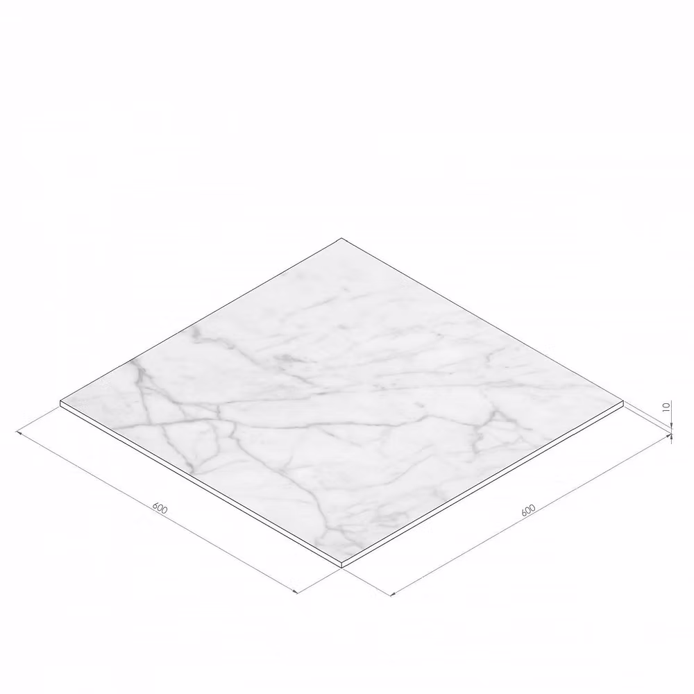 Taj White Marble Floor Tiles - Image 3